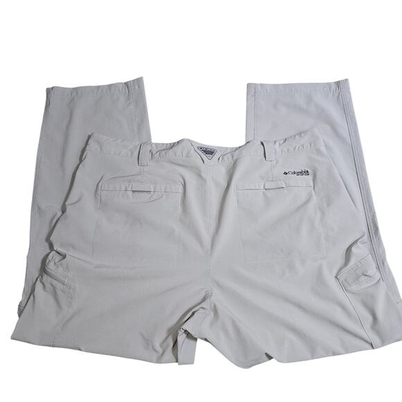 Columbia Mens Gray Lightwieght Convertible Hiking Outdoor Pants 42x30 - Picture 3 of 13